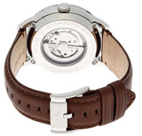 Fossil Pilot 54 Automatic Cream Dial Brown Leather Strap Watch for Men - ME3119 Buy Now By Fossil