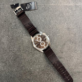 Emporio Armani Claudio Chronograph Brown Dial Brown Leather Strap Watch For Men - AR11482 Buy Now By Emporio Armani
