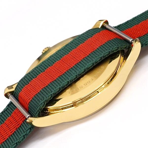 Gucci Le Marche des Merveilles Green & Red Dial Green & Red NATO Strap Unisex Watch - YA126487 Buy Now By Gucci