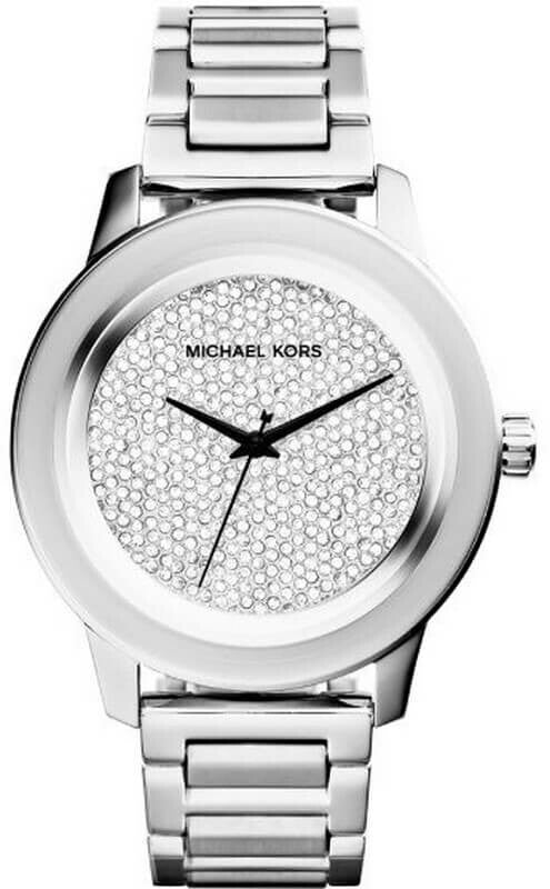 Michael Kors Kinley Diamond Pave Silver Dial Silver Steel Strap Watch for Women - MK5996 Buy Now By Michael Kors