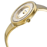 Swarovski Crystalline Bracelet White Dial Gold Steel Strap Watch for Women - 5269253 Buy Now By Swarovski