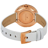 Swarovski Crystalline Pure White Dial White Leather Strap Watch for Women - 5376083 Buy Now By Swarovski
