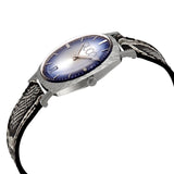 Gucci Grip Vintage Blue Dial Snakeskin Brown Leather Strap Watch for Women - YA152401 Buy Now By Gucci