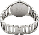 Calvin Klein Stately Black Dial Silver Steel Strap Watch for Women - K3G2312S Buy Now By Calvin Klein