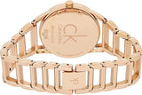 Calvin Klein Stately White Dial Gold Steel Strap Watch for Women - K3G2362W Buy Now By Calvin Klein