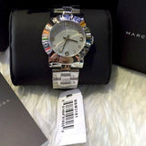 Marc Jacobs Amy Silver Dial Silver Steel Strap Watch for Women - MBM3181 Buy Now By Marc Jacobs