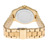 Michael Kors Lennox Three-Hand Silver Dial Gold Steel Strap Watch For Women - MK7278 Buy Now By Michael Kors