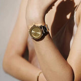 Movado Bold Gold Dial Gold Steel Strap Watch for Women - 3600323 Buy Now By Movado