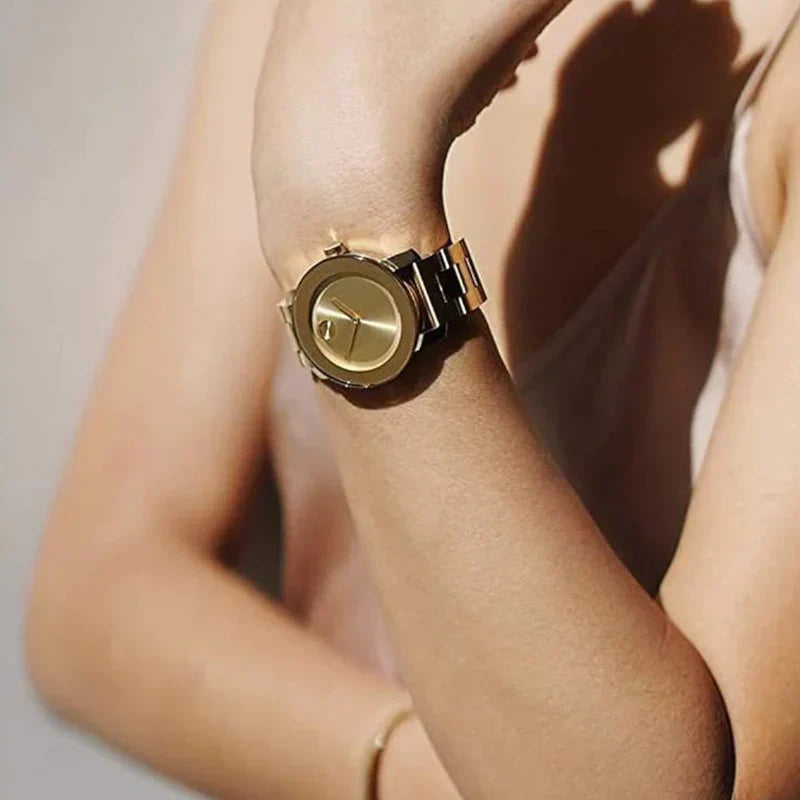 Movado Bold Rose Gold Dial Rose Gold Steel Strap Watch for Women - 3600342 Buy Now By Movado