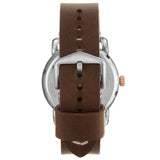 Fossil The Commuter Twist Black Dial Brown Leather Strap Watch for Men - ME1165 Buy Now By Fossil