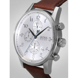 Hugo Boss Navigator White Dial Brown Leather Strap Watch for Men - 1513495 Buy Now By Hugo Boss