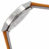 Calvin Klein City Silver Dial Orange Leather Strap Watch for Women - K2G231G6 Buy Now By Calvin Klein