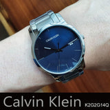 Calvin Klein City Blue Dial Silver Steel Strap Watch for Men - K2G2G14Q Buy Now By Calvin Klein