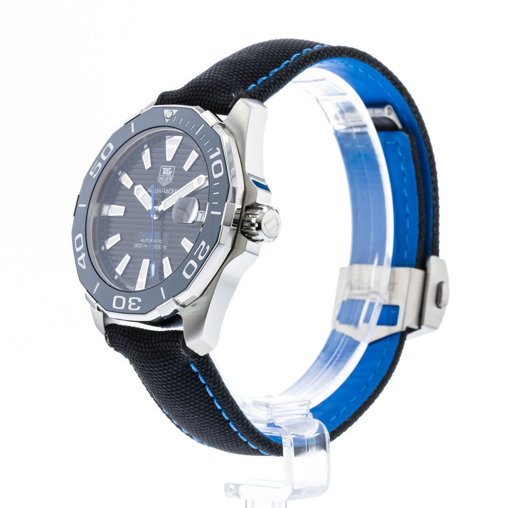 Tag Heuer Aquaracer Blue Dial Watch for Men - WAY211B.FC6363 Buy Now By Tag Heuer