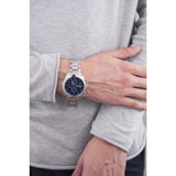 Maserati Traguardo Blue Dial Silver Steel Strap Watch For Men - R8853112505 Buy Now By Maserati