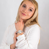 Michael Kors Jaryn Quartz Silver Dial Silver Steel Strap Watch For Women - MK3783 Buy Now By Michael Kors