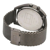 Tommy Hilfiger Deacon Multifunction Black Dial Black Mesh Bracelet Watch for Men - 1791546 Buy Now By Tommy Hilfiger