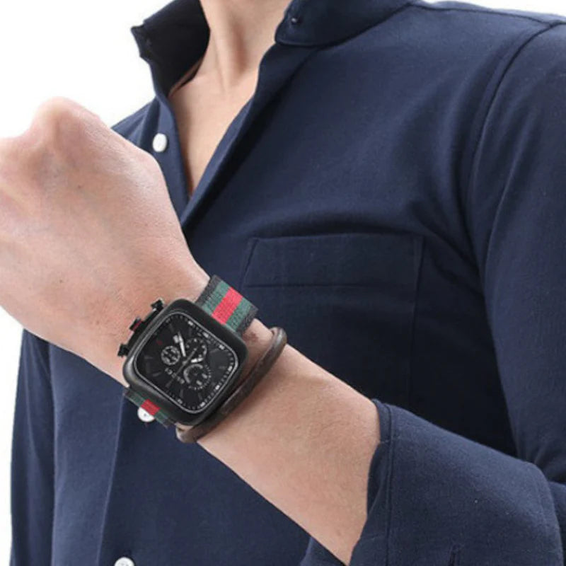 Gucci Coupe Chronograph Quartz Black Two Tone NATO Strap Watch For Men - YA131202 Buy Now By Gucci