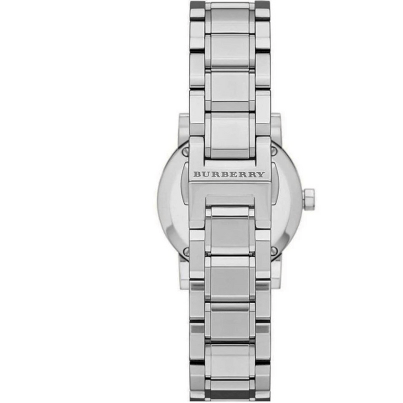 Burberry The City Diamonds Silver Dial Silver Steel Strap Watch for Women - BU9229 Buy Now By Burberry