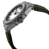 Versace Chain Reaction Quartz White Dial Green Rubber Strap Watch for Men - VEDY00419 Buy Now By Versace