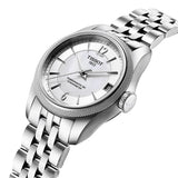 Tissot Ballade Powermatic 80 Automatic Mother of Pearl Dial Silver Steel Strap Watch For Women - T108.208.11.117.00 Buy Now By Tissot