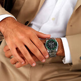 Maserati Competizione Chronograph Black Dial Silver Steel Strap Watch For Men - R8873600008 Buy Now By Maserati