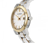Burberry The City White Dial Two Tone Steel Strap Watch for Women - BU9115 Buy Now By Burberry
