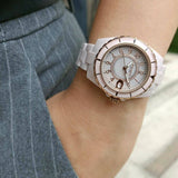 Coach Preston Pink Dial Pink Steel Strap Watch for Women - 14503463 Buy Now By Coach