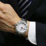 Tag Heuer Aquaracer Quartz White Dial Silver Steel Strap Watch for Men - WBD1111.BA0928 Buy Now By Tag Heuer