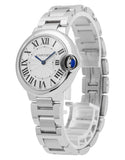Cartier Ballen Bleu De Cartier Silver Dial Silver Steel Strap Watch for Women - W6920084 Buy Now By Cartier