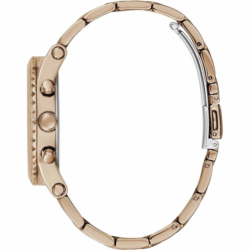 Guess Eclipse Rose Gold Dial Rose Gold Steel Strap Watch for Women - GW0314L3 Buy Now By Guess