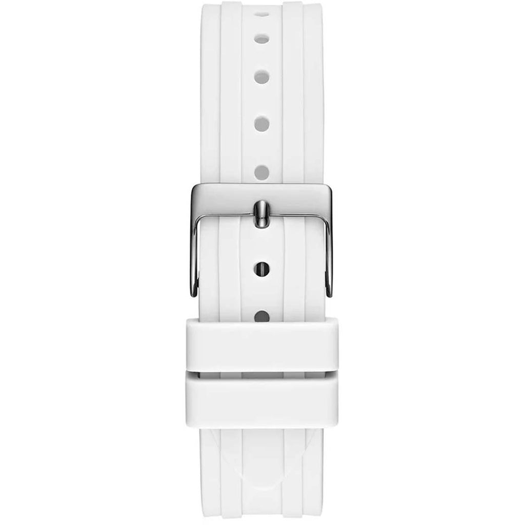 Guess Glitz Pride Limited Edition White Dial White Rubber Strap Watch for Women - GW0407L4 Buy Now By Guess