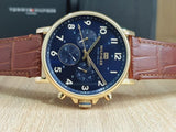Tommy Hilfiger Daniel Blue Dial Brown Leather Strap Watch for Men - 1710380 Buy Now By Tommy Hilfiger