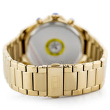 Tommy Hilfiger Baker Chronograph Black Dial Gold Steel Strap Watch for Men - 1710447 Buy Now By Tommy Hilfiger