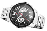 Tommy Hilfiger Decker Quartz Black Dial Silver Steel Strap Watch for Men - 1791472 Buy Now By Tommy Hilfiger