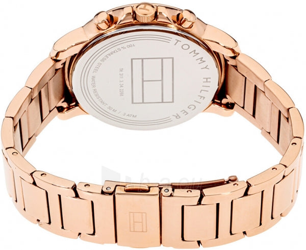 Tommy Hilfiger Claudia Black Dial Rose Gold Steel Strap Watch for Women - 1781820 Buy Now By Tommy Hilfiger