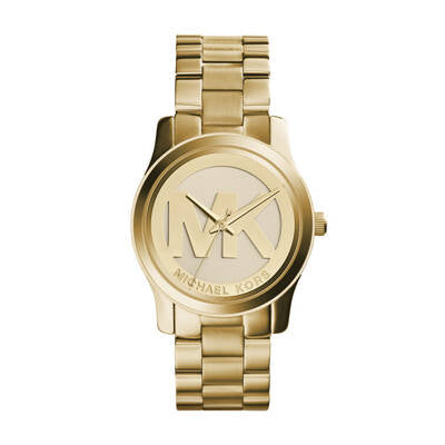 Michael Kors Runway Gold Dial Gold Steel Strap Watch for Women - MK5786 Buy Now By Michael Kors