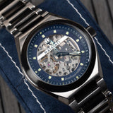 Maserati Triconic Automatic Skeleton Blue Dial Watch For Men - R8823139001 Buy Now By Maserati