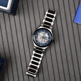 Maserati Triconic Automatic Skeleton Blue Dial Watch For Men - R8823139001 Buy Now By Maserati