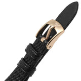 Emporio Armani Cleo Three-Hand Mother of Pearl Dial Black Leather Strap Watch For Women - AR11485 Buy Now By Emporio Armani