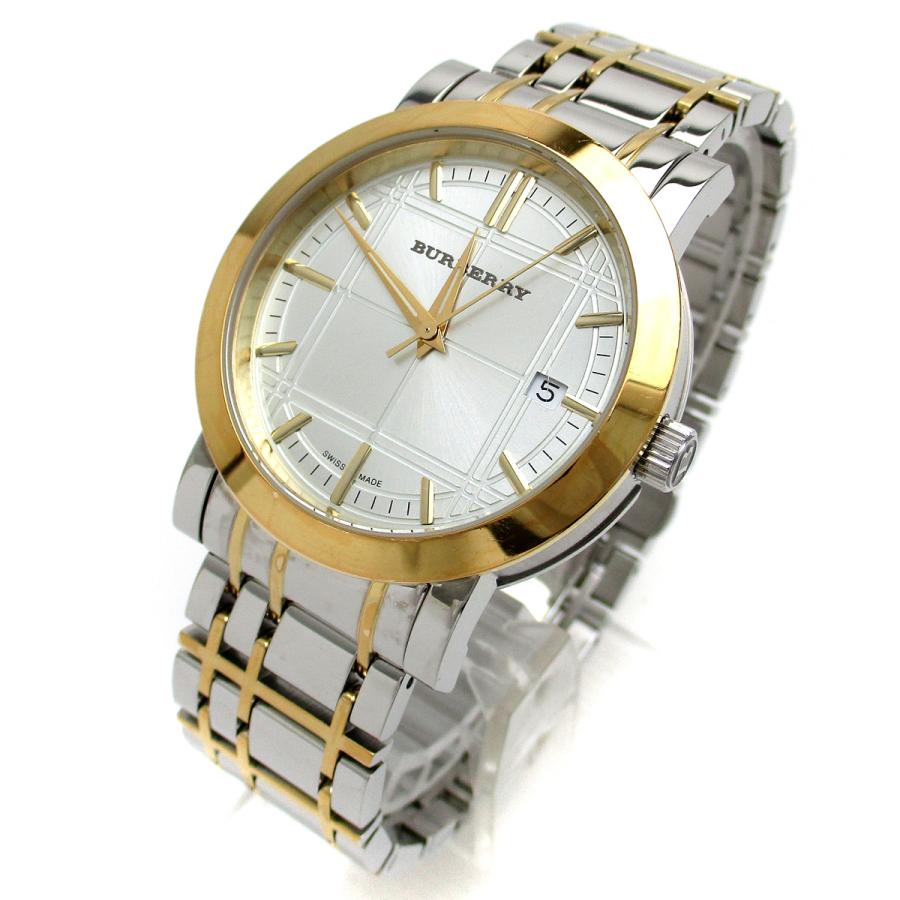 Burberry Heritage White Dial Two Tone Stainless Steel Strap Watch for Men - BU1358 Buy Now By Burberry