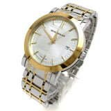 Burberry Heritage White Dial Two Tone Stainless Steel Strap Watch for Men - BU1358 Buy Now By Burberry