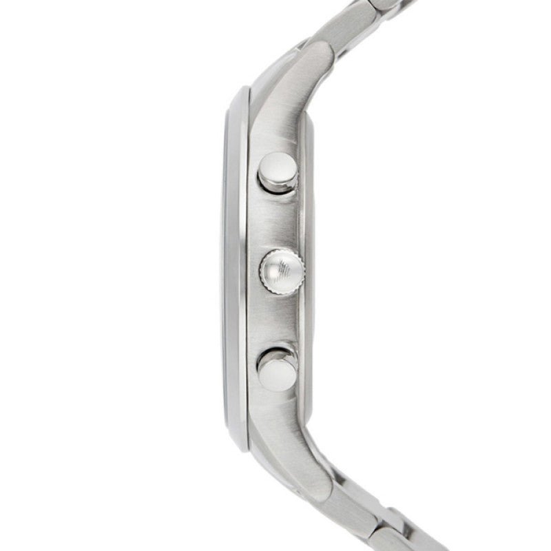 Emporio Armani Renato Chronograph Blue Dial Silver Steel Strap Watch For Men - AR2448 Buy Now By Emporio Armani