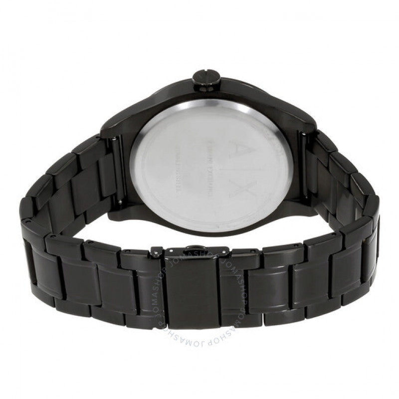 Armani Exchange Nico Analog Black Dial Black Steel Strap Watch For Men - AX7102 Buy Now By Armani Exchange