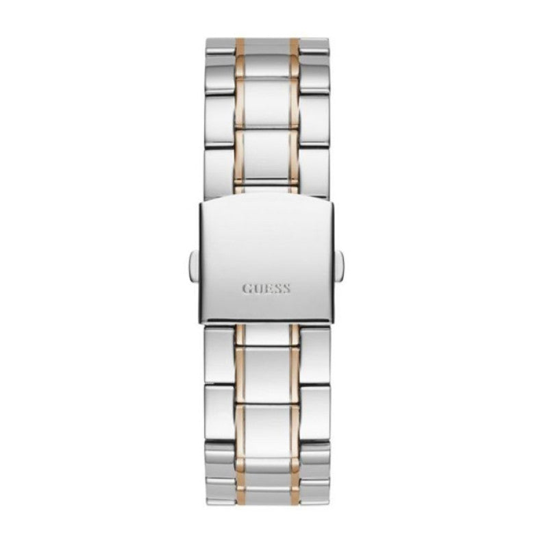 Guess Hendrix Chronograph Blue Dial Two Tone Steel Strap Watch for Men - W1309G4 Buy Now By Guess