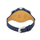 Fossil Boyfriend Sport Chronograph Blue Dial Blue Leather Strap Watch for Women - ES4113 Buy Now By Fossil