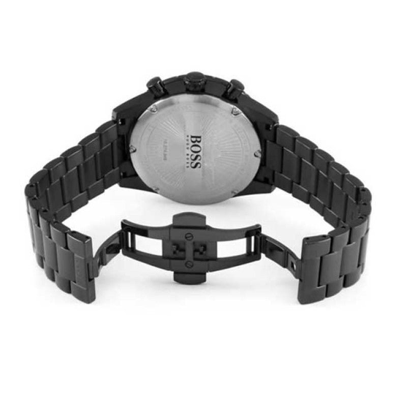 Hugo Boss Aero Black Dial Black Steel Strap Watch for Men - 1513771 Buy Now By Hugo Boss