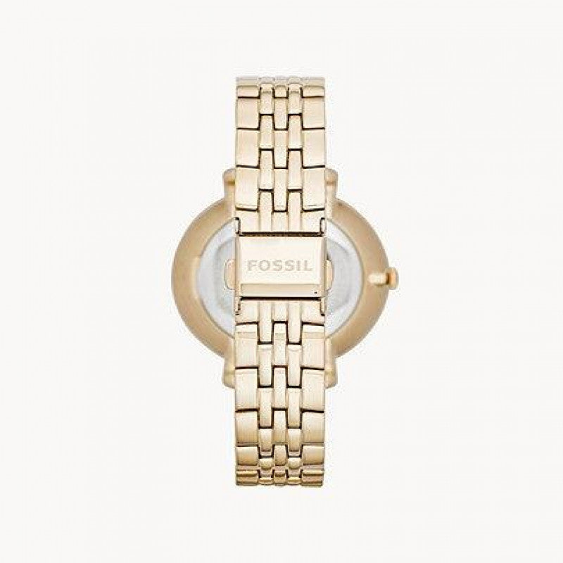 Fossil Jacqueline Rose Gold Dial Rose Gold Steel Strap Watch for Women - ES3667 Buy Now By Fossil