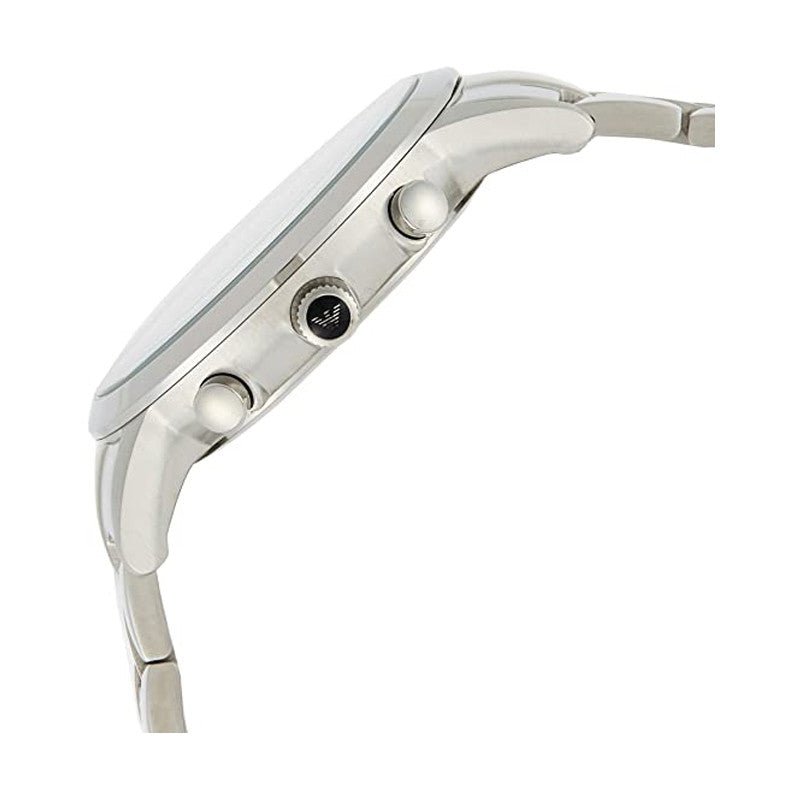 Emporio Armani Classic Chronograph Black Dial Silver Steel Strap Watch For Men - AR2434 Buy Now By Emporio Armani