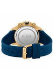 Hugo Boss Globetrotter Blue Dial Blue Silicone Strap Watch for Men - 1513822 Buy Now By Hugo Boss